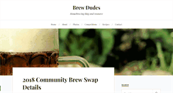 Desktop Screenshot of brew-dudes.com